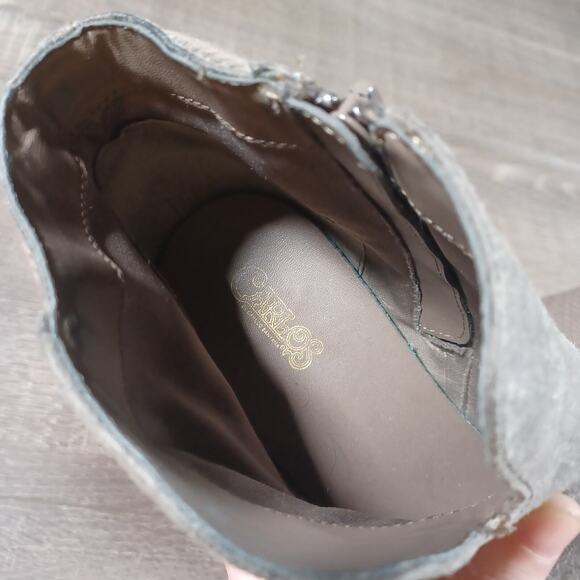 Carlos Santana Almond Toe Booties - Picture 4 of 8